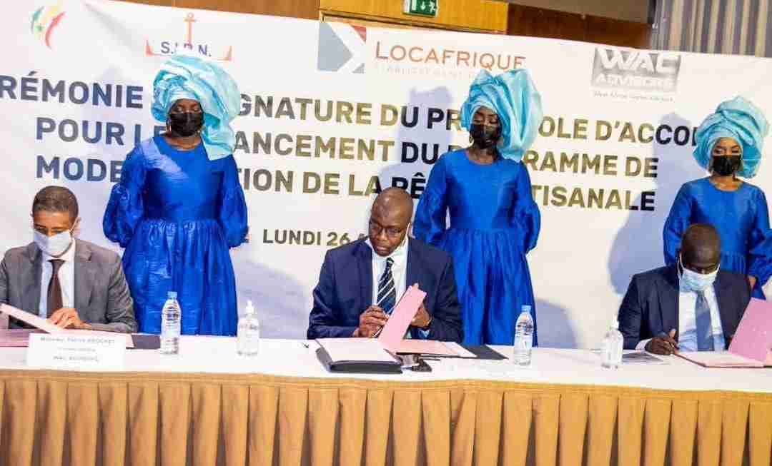 Locafrique accompagne le projet de modernisation du secteur de la pêche artisanale au Sénégal